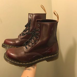 Burgundy Dr. Martens